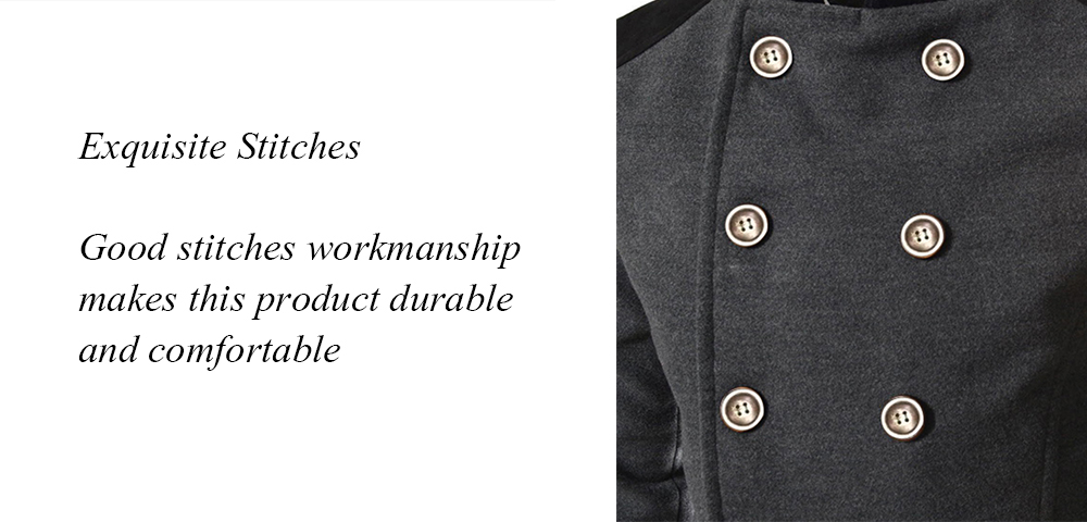 Men's Coats Stylish Turn-down Collar Comfort Warm